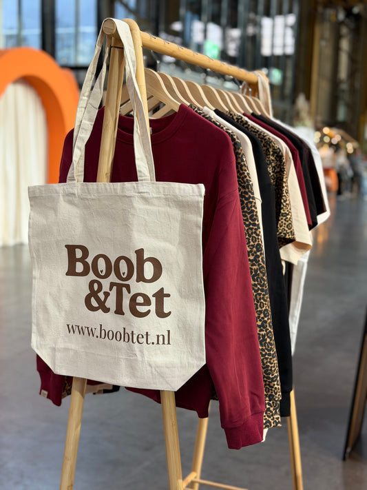 Canvas tas Boob&Tet