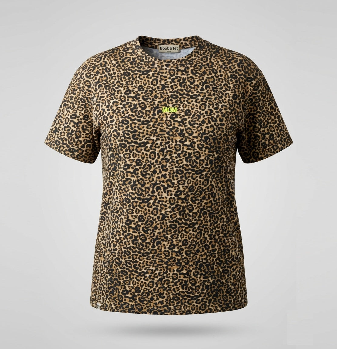 Borstvoedings T-shirt: panterprint
