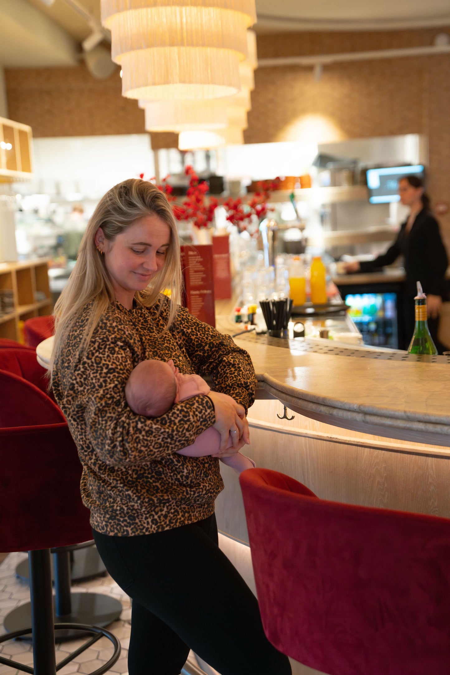 Borstvoedingstrui panterprint