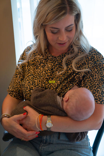 Borstvoedings      T-shirt panterprint